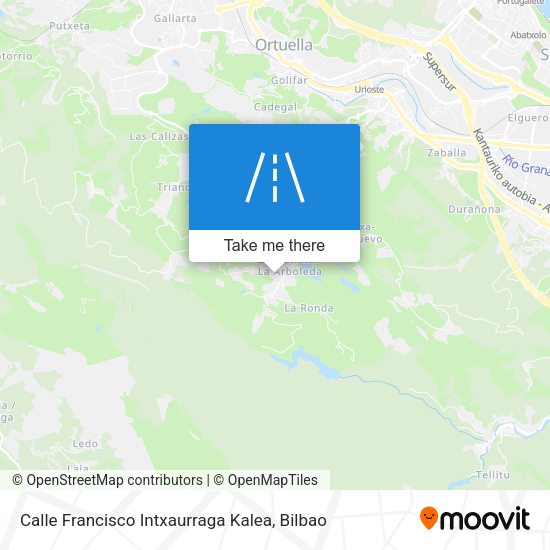 Calle Francisco Intxaurraga Kalea map