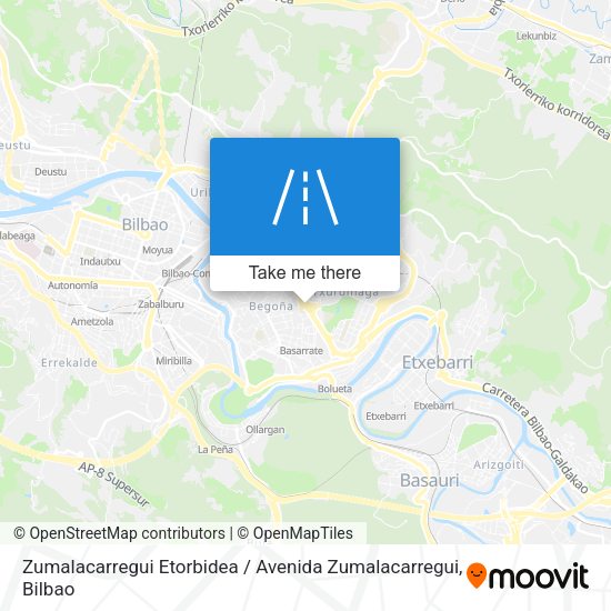 Zumalacarregui Etorbidea / Avenida Zumalacarregui map