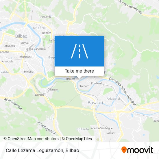 Calle Lezama Leguizamón map