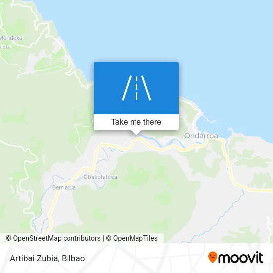 Artibai Zubia map