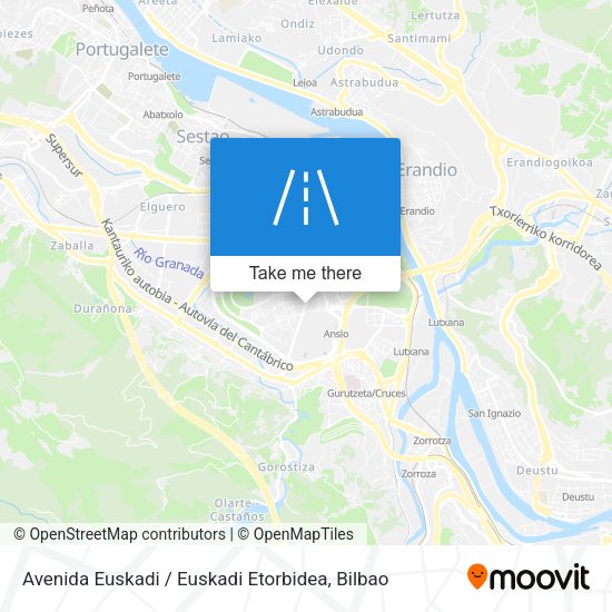 Avenida Euskadi / Euskadi Etorbidea map