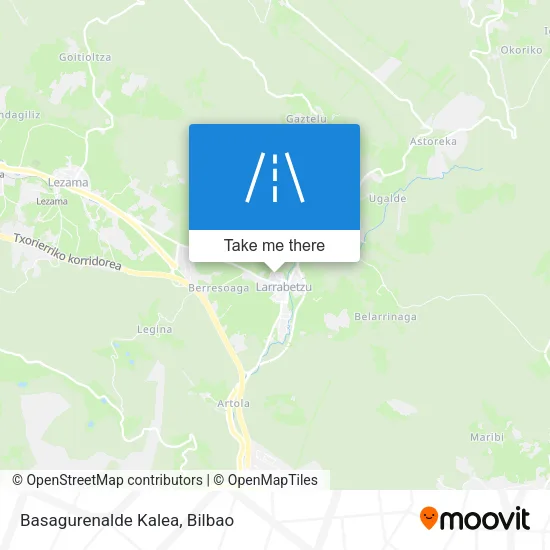 Basagurenalde Kalea map