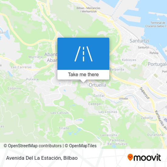 Avenida Del La Estación map