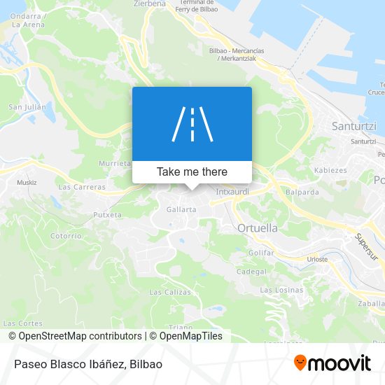 Paseo Blasco Ibáñez map