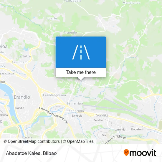 Abadetxe Kalea map
