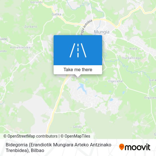 Bidegorria (Erandiotik Mungiara Arteko Antzinako Trenbidea) map