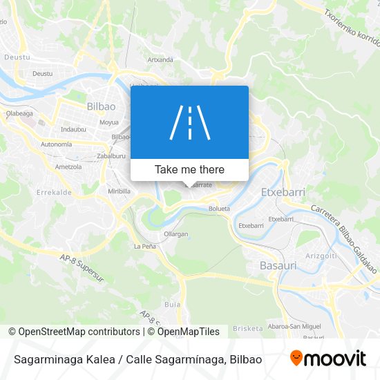 Sagarminaga Kalea / Calle Sagarmínaga map