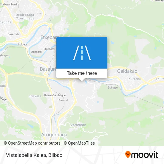 Vistalabella Kalea map