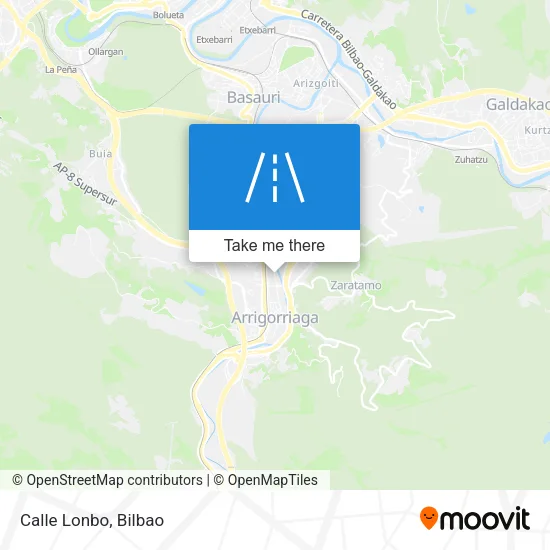 Calle Lonbo map