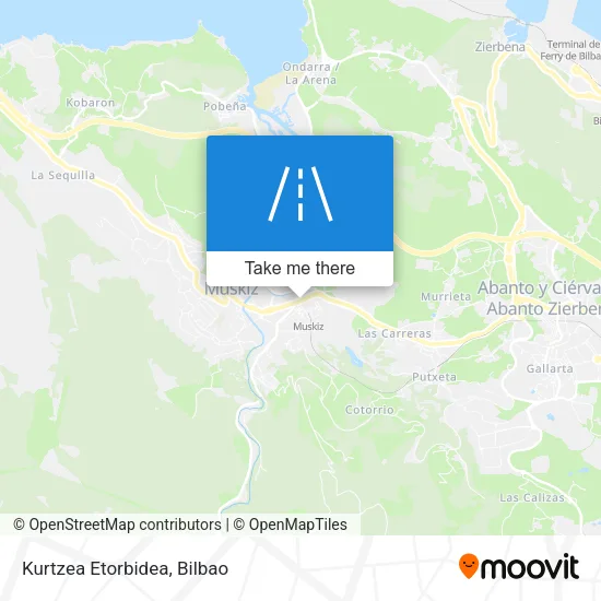 Kurtzea Etorbidea map