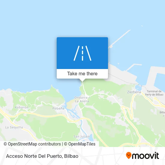 Acceso Norte Del Puerto map