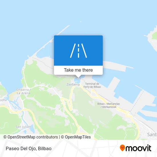 Paseo Del Ojo map