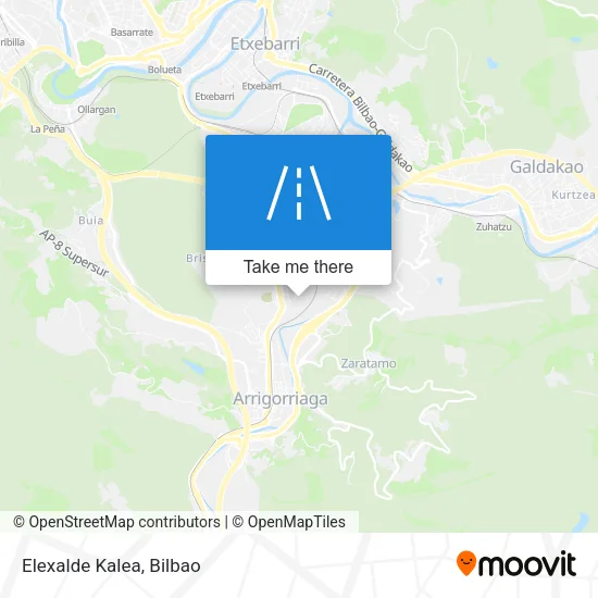Elexalde Kalea map
