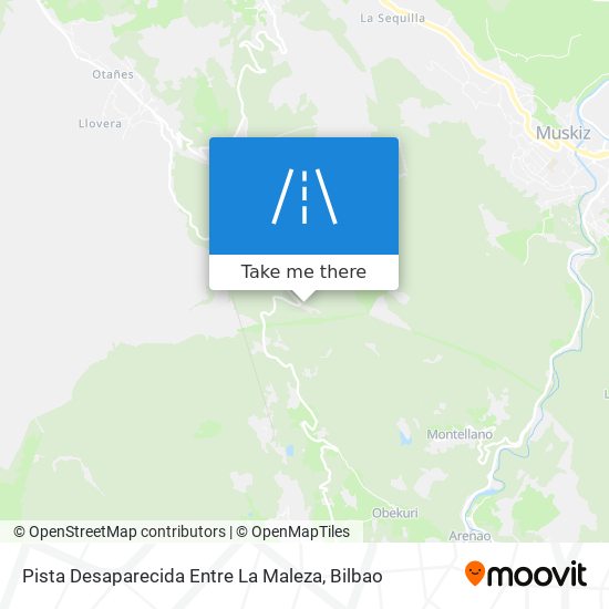 Pista Desaparecida Entre La Maleza map