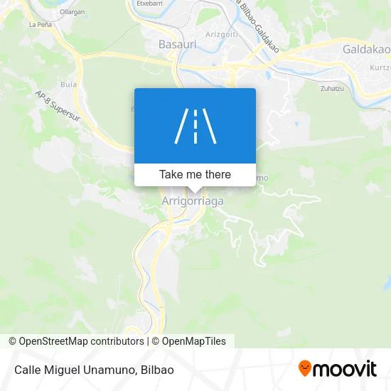 Calle Miguel Unamuno map
