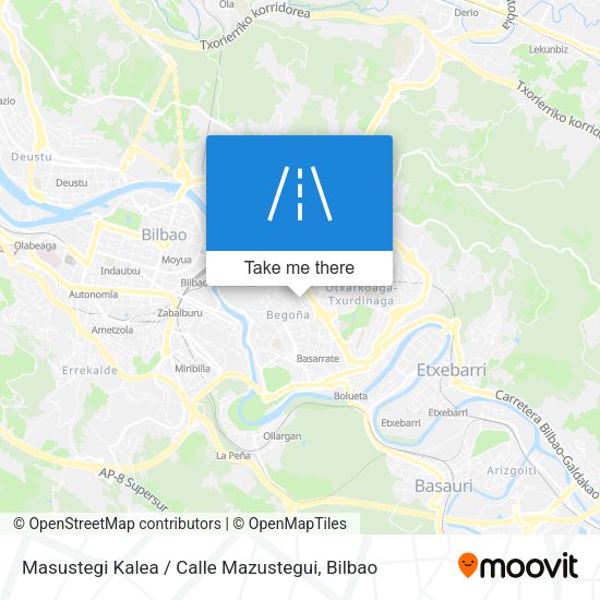 Masustegi Kalea / Calle Mazustegui map