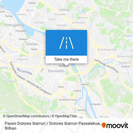Paseo Dolores Ibarruri / Dolores Ibarruri Pasealekua map