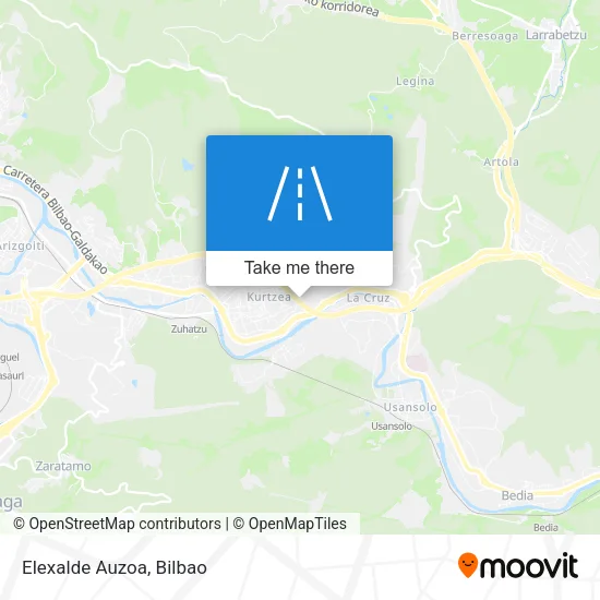 Elexalde Auzoa map