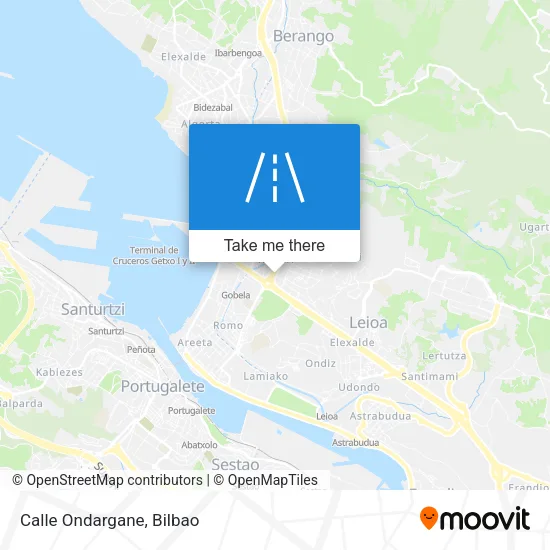 Calle Ondargane map