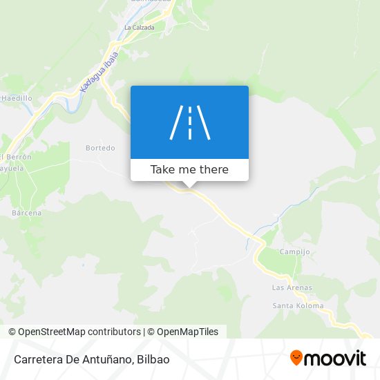 Carretera De Antuñano map