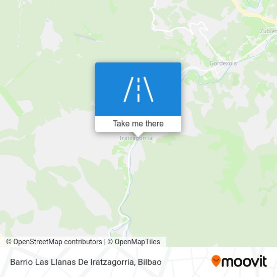 Barrio Las Llanas De Iratzagorria map