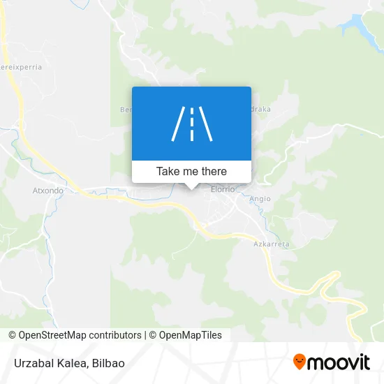 Urzabal Kalea map