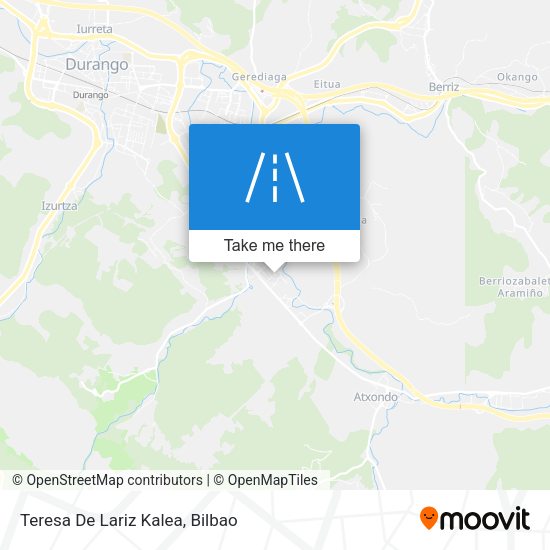 Teresa De Lariz Kalea map