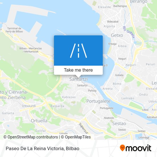 Paseo De La Reina Victoria map