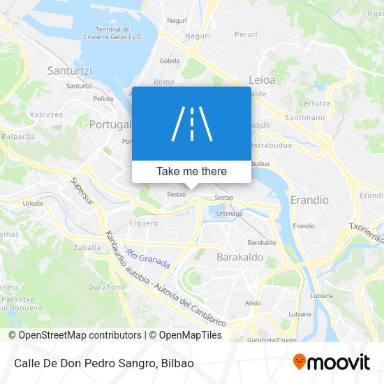 Calle De Don Pedro Sangro map