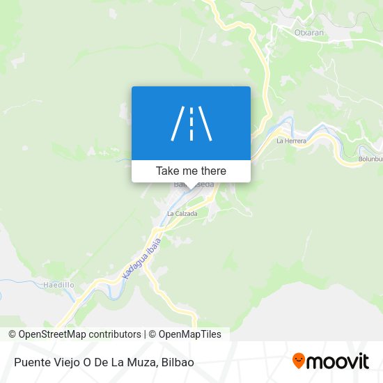 Puente Viejo O De La Muza map