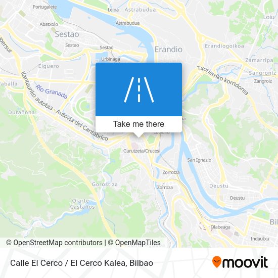 Calle El Cerco / El Cerco Kalea map