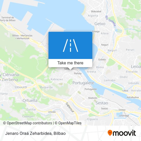 Jenaro Oraá Zeharbidea map