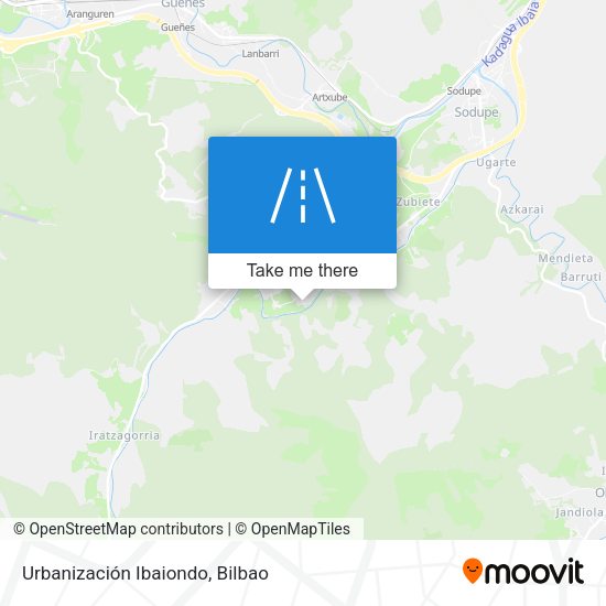 Urbanización Ibaiondo map