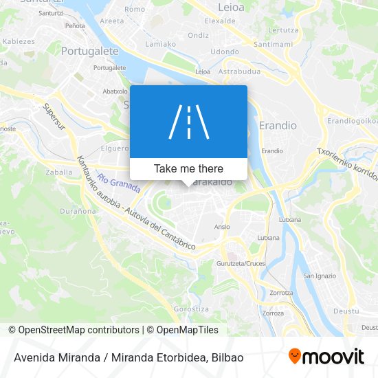 Avenida Miranda / Miranda Etorbidea map