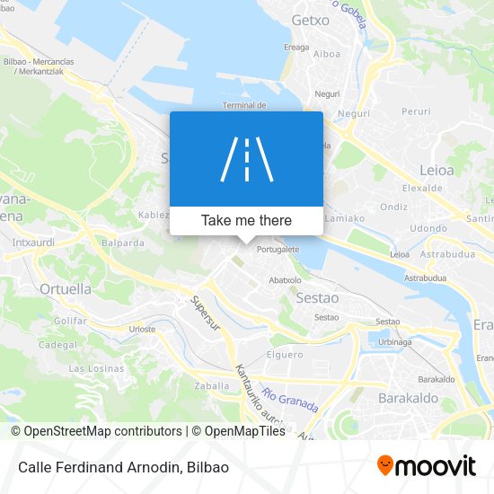 Calle Ferdinand Arnodin map