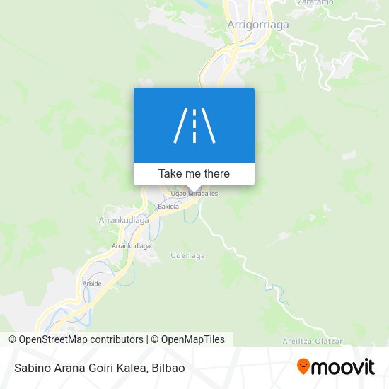 Sabino Arana Goiri Kalea map
