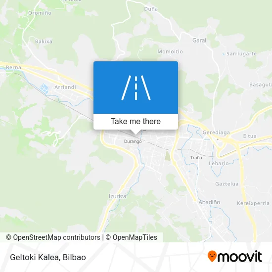 Geltoki Kalea map