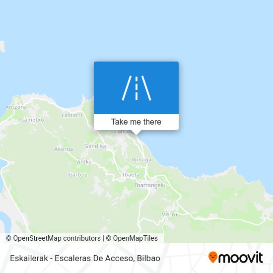 Eskailerak - Escaleras De Acceso map