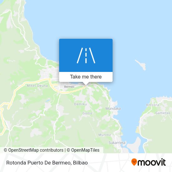 Rotonda Puerto De Bermeo map