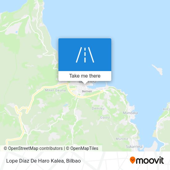 Lope Díaz De Haro Kalea map
