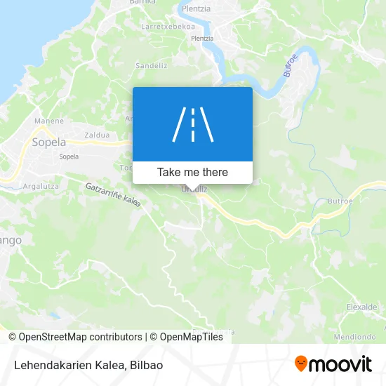 Lehendakarien Kalea map