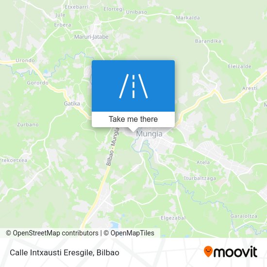 Calle Intxausti Eresgile map