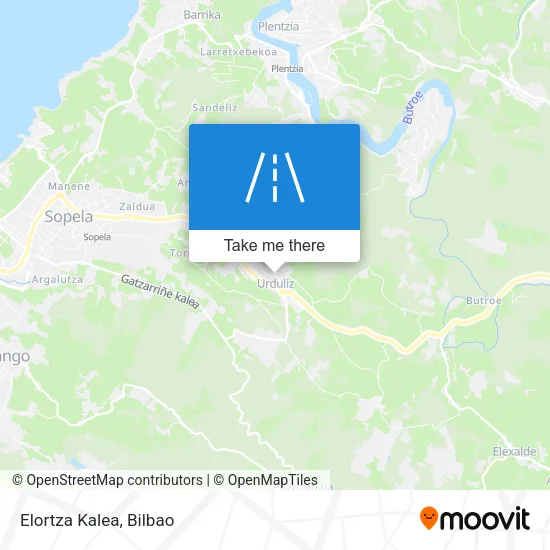 Elortza Kalea map