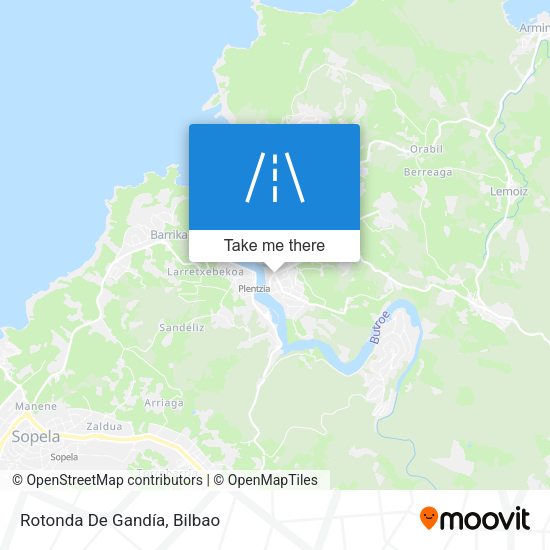 Rotonda De Gandía map