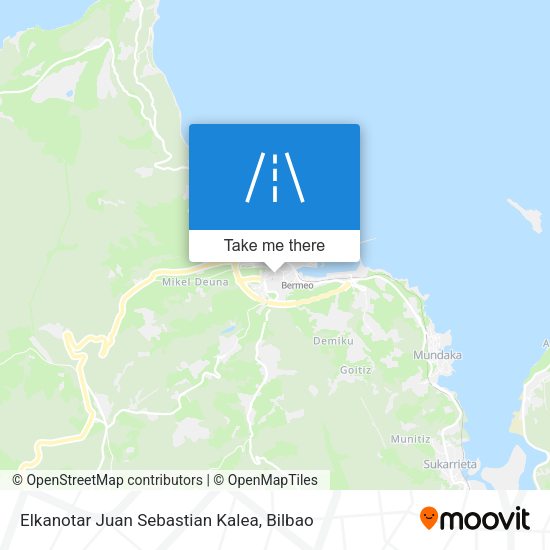 Elkanotar Juan Sebastian Kalea map