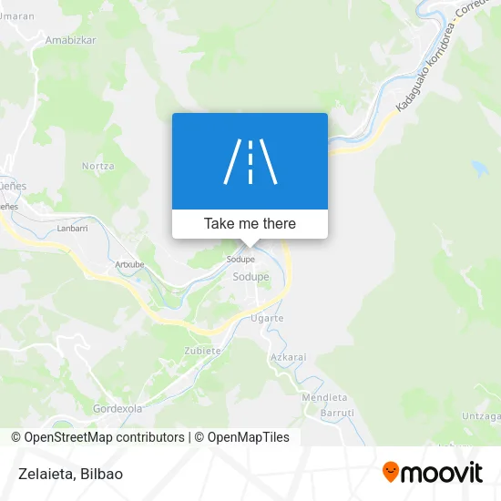 Zelaieta map