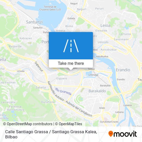 Calle Santiago Grassa / Santiago Grassa Kalea map