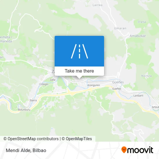 Mendi Alde map