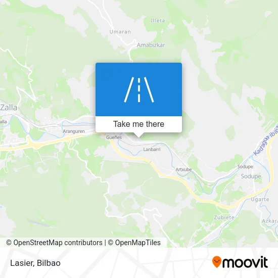 Lasier map