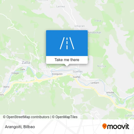 Arangoiti map